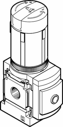 Festo ms6n-lrb-1/2-d6-a4-as - Thumbnail 2