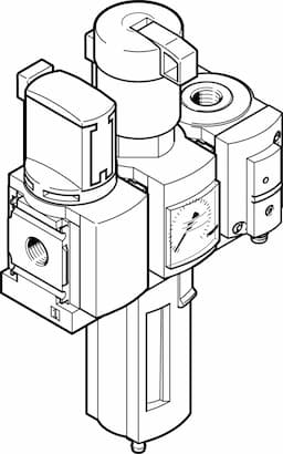 Festo msb6-1/2:c3:j120:f12-wp - Thumbnail 1