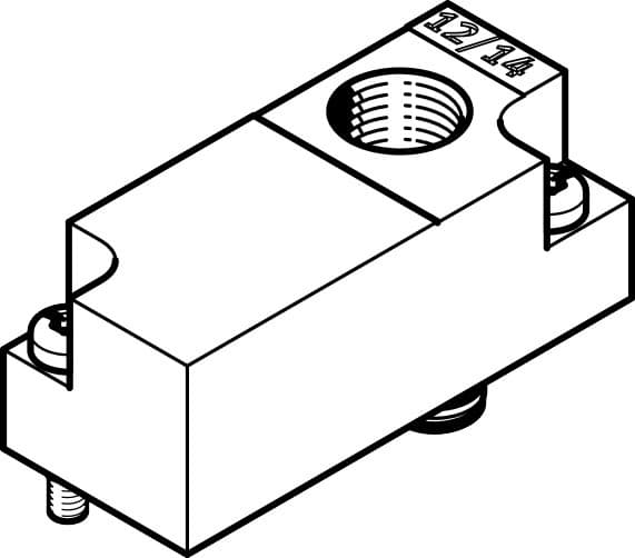 Festo vabf-c8-12-p6-g18-z