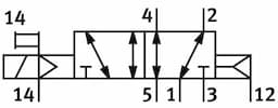 Festo mfh-5/2-d-3-s-c-ex - Thumbnail 2