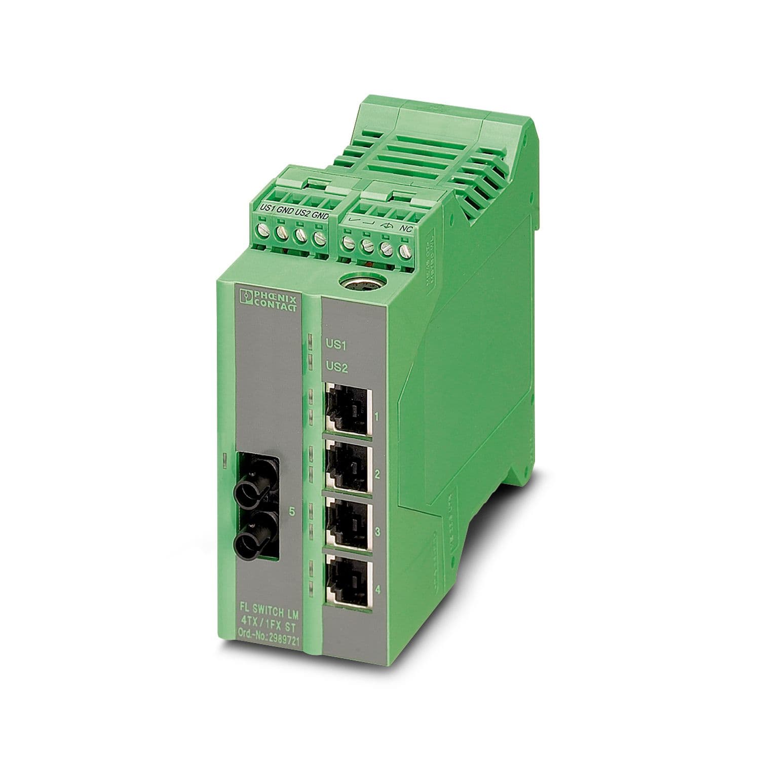 fl switch lm 4tx/1fx st-e