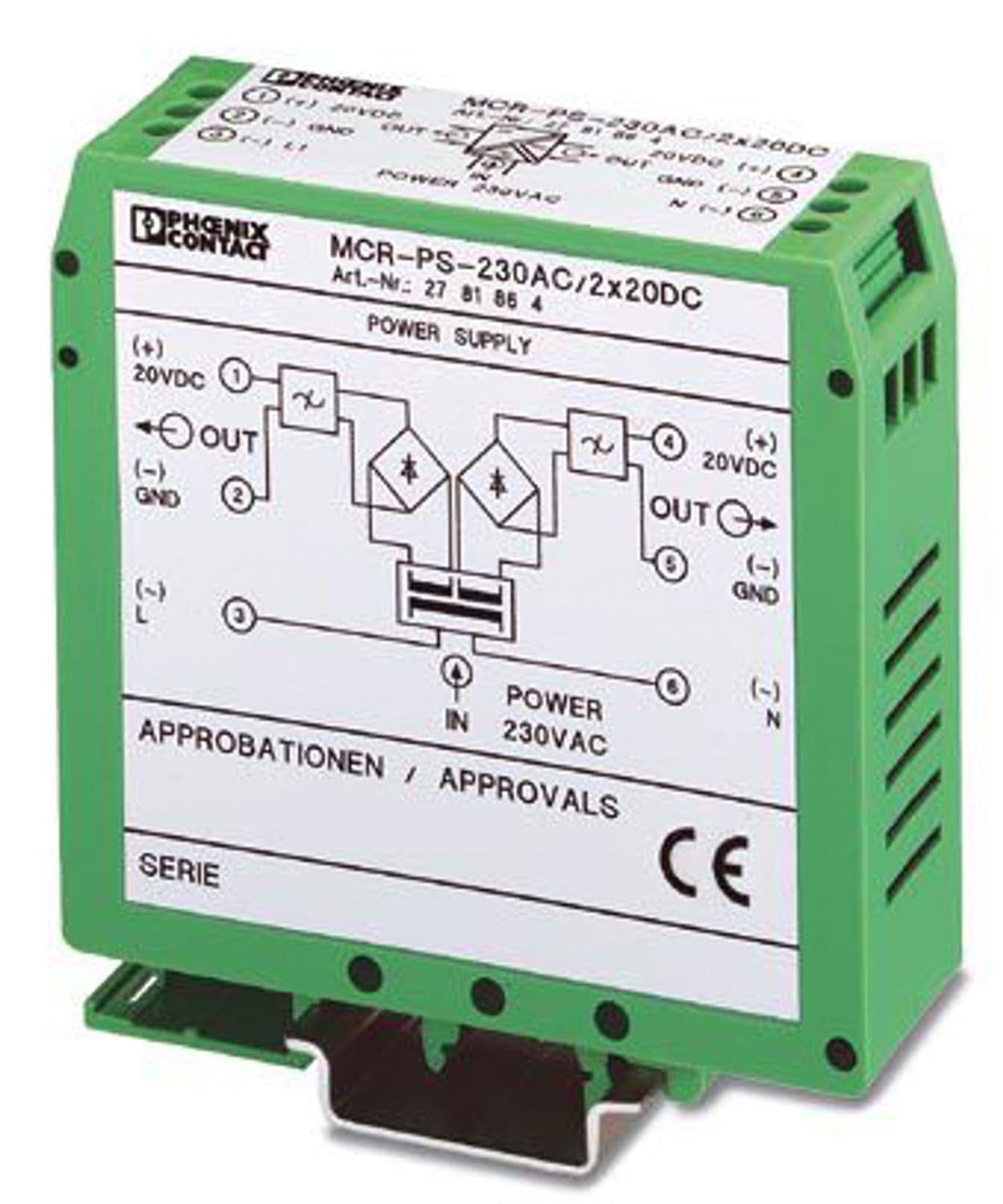 mcr-ps-230ac/2x20dc