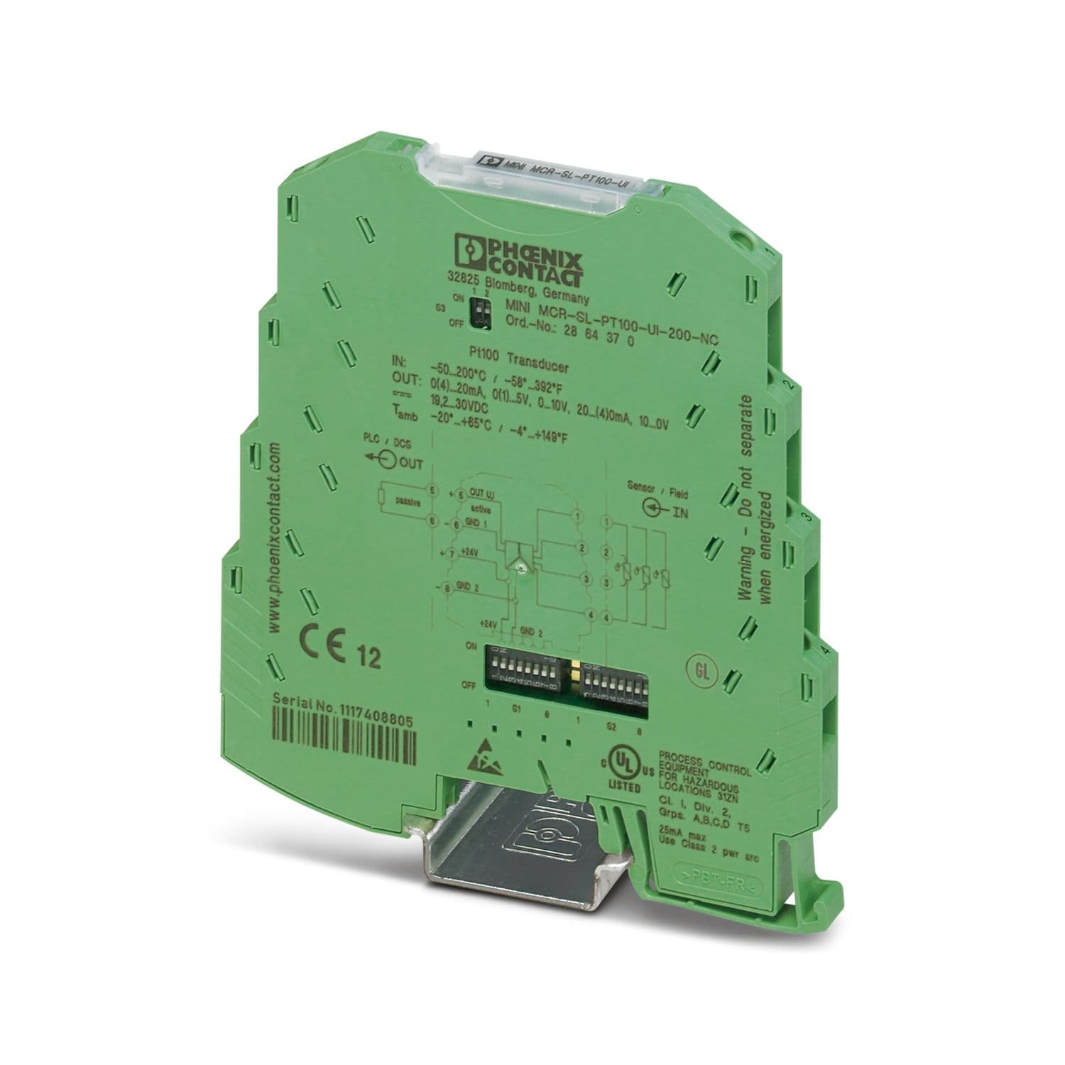 mini mcr-sl-pt100-ui-200-nc