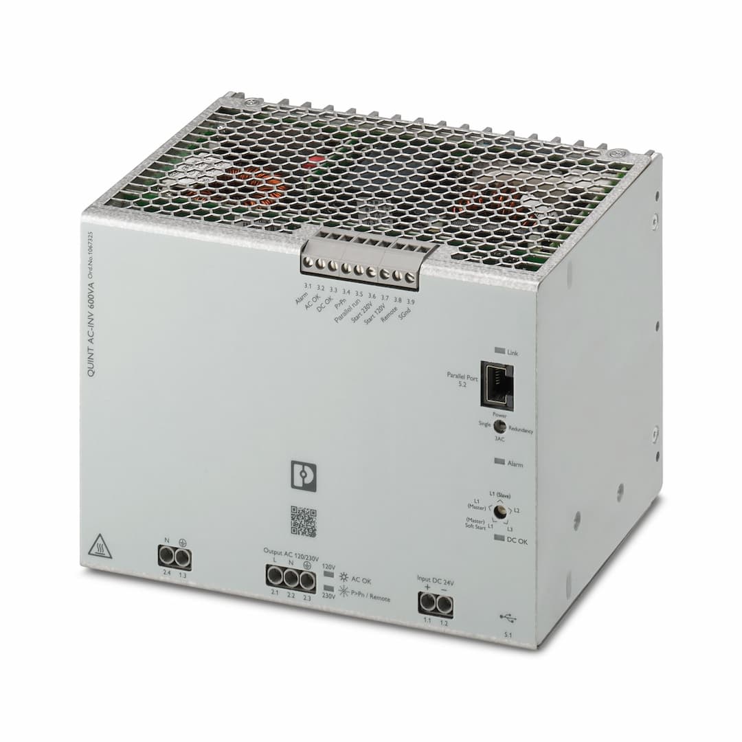 Phoenix Contact QUINT4-INV/24DC/1AC/600VA/USB