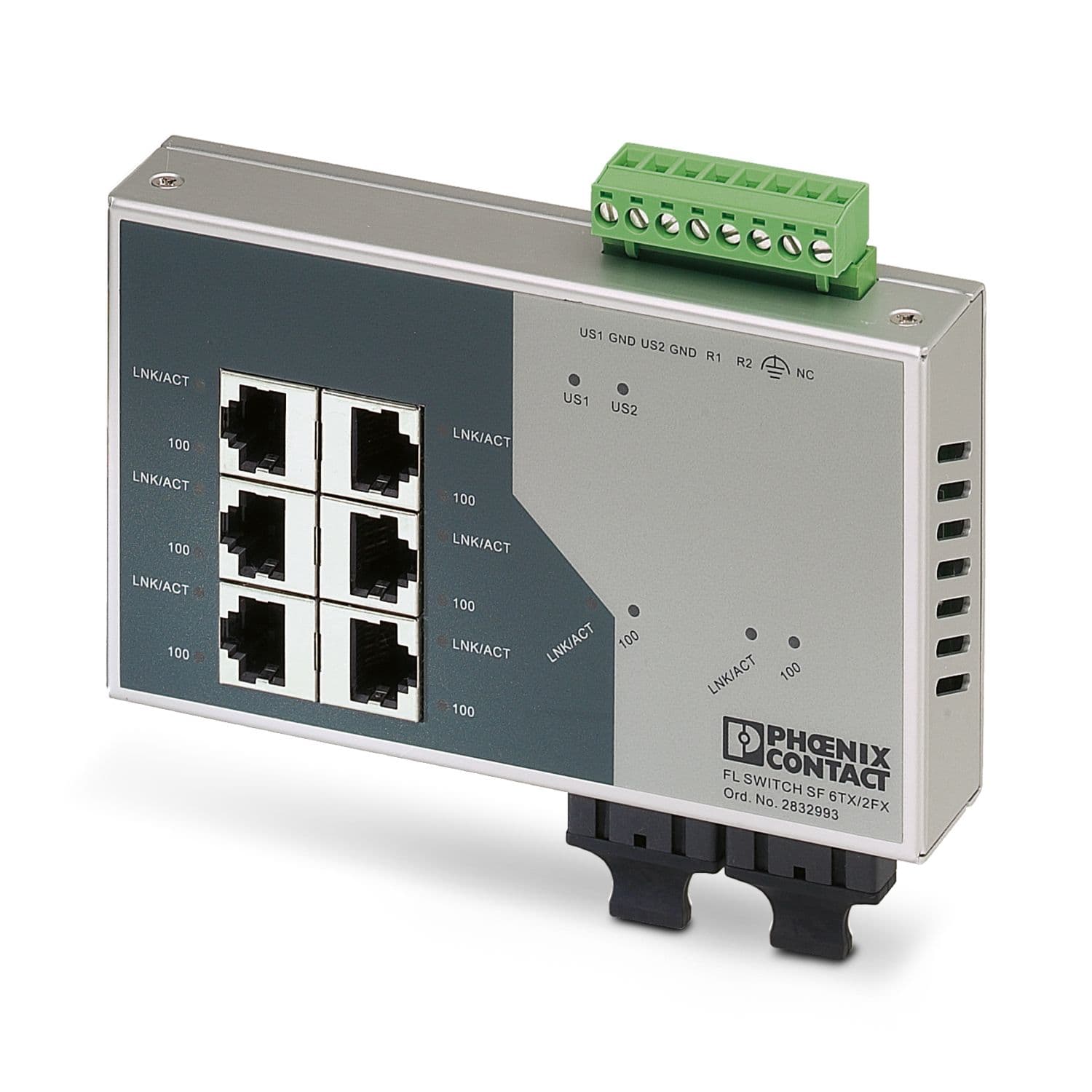 fl switch sf 6tx/2fx